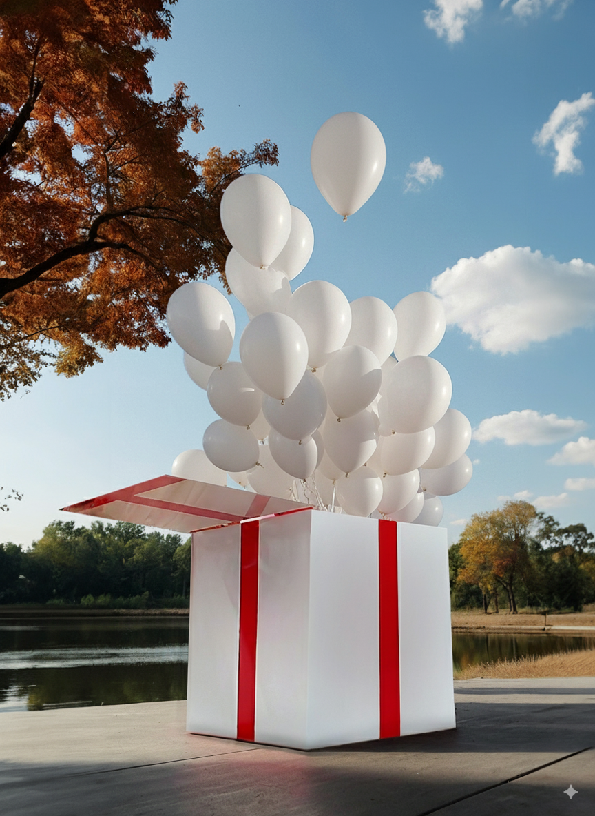 Pudło z Balonami